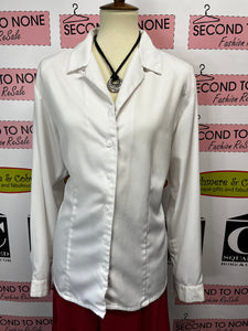 Carroll Reed White Blouse (Size L)