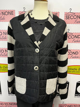 Load image into Gallery viewer, Striped Sweater Jacket (Size M)
