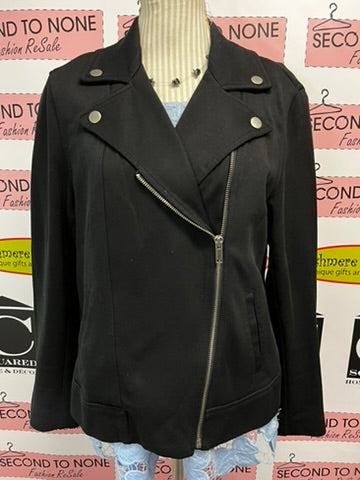 Old Navy Moto Zip Jacket (Size L)