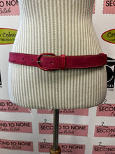 Load image into Gallery viewer, Loons Pink Genuine Leather Belt (Size L)
