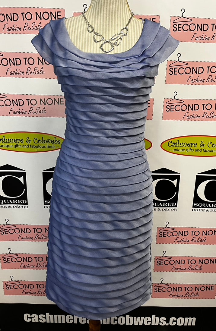 Adrianna Papell Periwinkle Dress (Size 14)