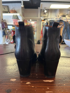 Marc by Marc Jacobs Black Booties (Size 39.5 = 8.5)
