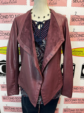 Load image into Gallery viewer, Cleo Faux Leather Jacket (Size S)
