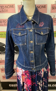 Guess Bedazzled Jean Jacket (Size M)