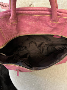 Matt & Nat Pink Vegan Leather Messenger Bag