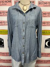 Cargar imagen en el visor de la galería, Silver Jeans Denim Look Top (Size L)
