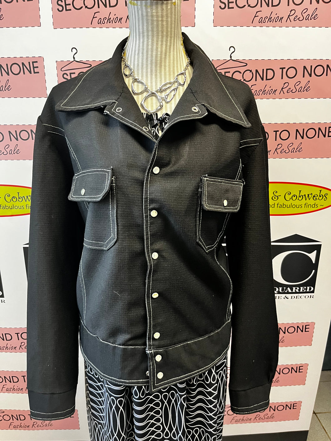 Contrast Stitched Jacket (Size XL/XXL)