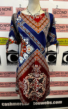 Cargar imagen en el visor de la galería, Portugal Tile Print Dress (Size 12)
