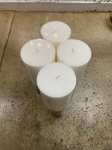 Prime White Pillar Candle