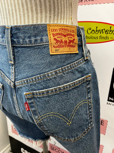 Levi's 501 Denim Shorts (Size 26W)