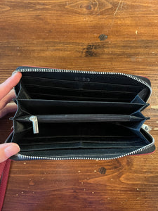 BCBG Red Wristlet