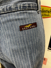Load image into Gallery viewer, Vintage Santana Pinstripe Jeans (Size S)

