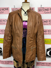 Load image into Gallery viewer, Cleo Faux Leather Jacket (Size M)
