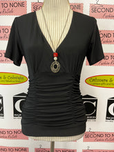 Load image into Gallery viewer, Vintage Zoé Ruched Tee (Size S)
