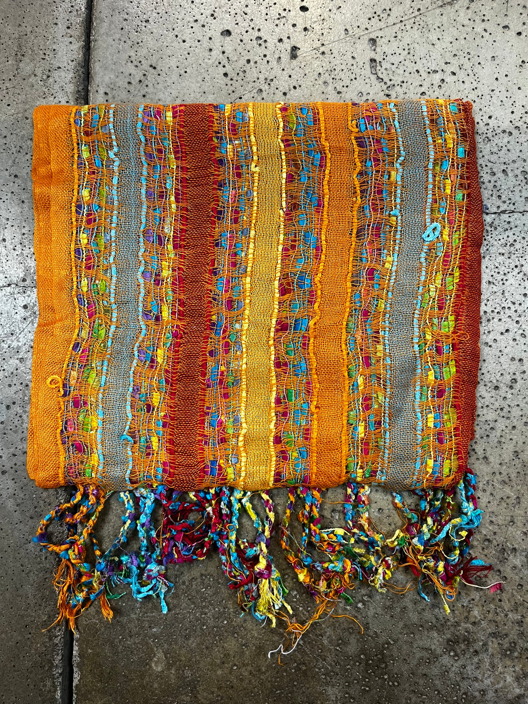 Indian Slub Scarf (8 Colours)