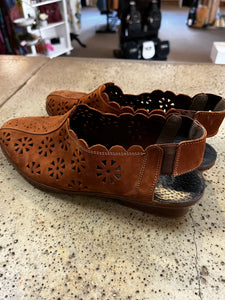 Rieker Slingback Eyelet Shoes (Size 9)