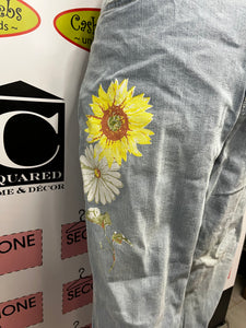 Jordache Sunflower Jeans (Size 16)