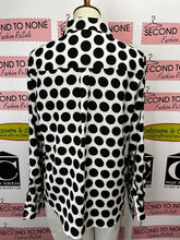 Cargar imagen en el visor de la galería, Ivanka Trump Polka Dot Blouse (Size S/M)
