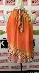 Vibrant Animal Print Tank (Size L)