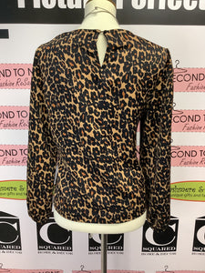 Cheetah Print Top (Size S/M)