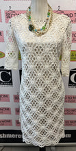 Load image into Gallery viewer, Lace Crochet-Style Dress (Size 10)
