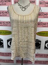 Load image into Gallery viewer, Guess Blush Beaded Tank (Size L)
