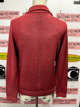 Load image into Gallery viewer, Olsen Cotton Zip Up Sweater (Size S)
