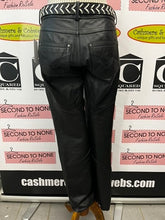 Load image into Gallery viewer, Harley Davidson Leather Pants &amp; Bling Belt (Size 2)

