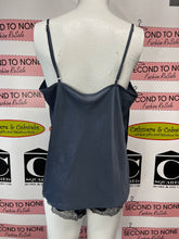 Load image into Gallery viewer, Calvin Klein Dark Grey Satin-Like PJ Set (Size L)
