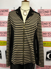 Load image into Gallery viewer, Anne Klein Striped Jacket (Size XL)
