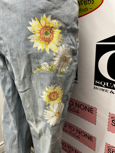 Jordache Sunflower Jeans (Size 16)