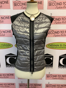 Metallic Puffer Vest (Size M)