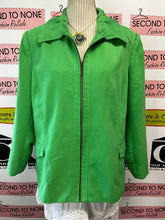 Charger l'image dans la galerie, TanJay Bright Green Zip Front Jacket (Size 16P)
