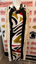 Cargar imagen en el visor de la galería, Crochet 100% Cotton Duster (Size M)
