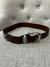 Cargar imagen en el visor de la galería, Brighton Leather Belt (Size M)
