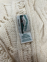Load image into Gallery viewer, Aran Crafts 100% Wool Cable Knit Scarf
