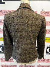 Load image into Gallery viewer, Vintage Brown Pattern Blazer (Size PS)
