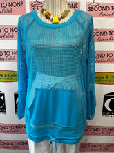 Cargar imagen en el visor de la galería, Jones New York Sport Mesh Top (Size L)

