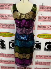 Load image into Gallery viewer, Colourful Sequin Dress (Size M)
