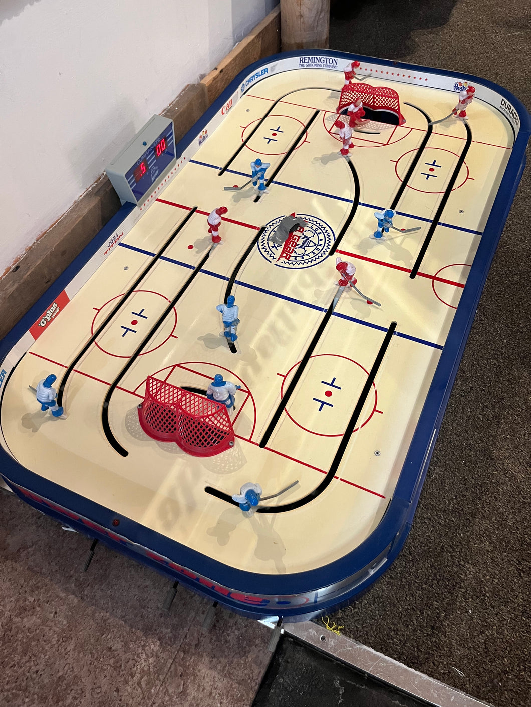 Vintage Table Hockey Game