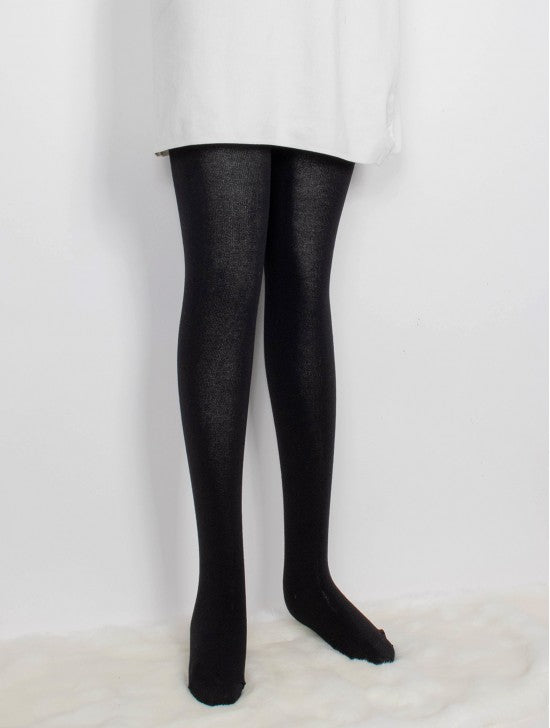 Footed Cotton-Blend Tights (4 Colors)