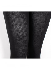 Load image into Gallery viewer, Textured Black Tights
