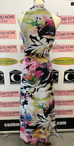 Dramatic Print Flowy Dress (Size 12)