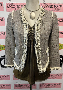 NWT Michael Kors Gold Shimmer Top (Size S)