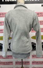 Cargar imagen en el visor de la galería, Columbia Grey Fuzzy Zip Up Sweater (Size M)
