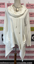 Cargar imagen en el visor de la galería, Made in Italy Cotton Cowl Neck Tunic (Size S)
