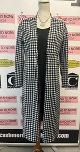 Houndstooth Duster Cardigan (Size S)
