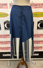 Load image into Gallery viewer, Vintage Blue and White Nautical Skirt Set (Size XL)
