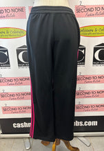 Load image into Gallery viewer, Adidas Black &amp; Pink Track Pants (Size M)
