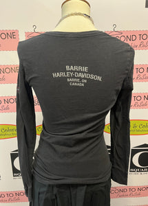 Barrie Harley Davidson Long Sleeve (Size XS/S)